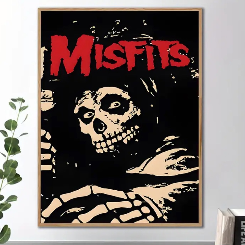 Misfits "Crimson Ghost" Canvas Print Wall Art - Picture 8 of 9